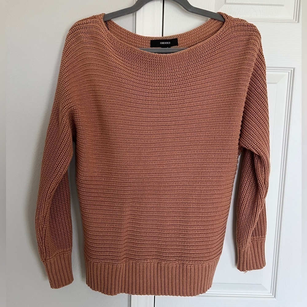 Forever 21 Boatneck Sweater - Size Small
